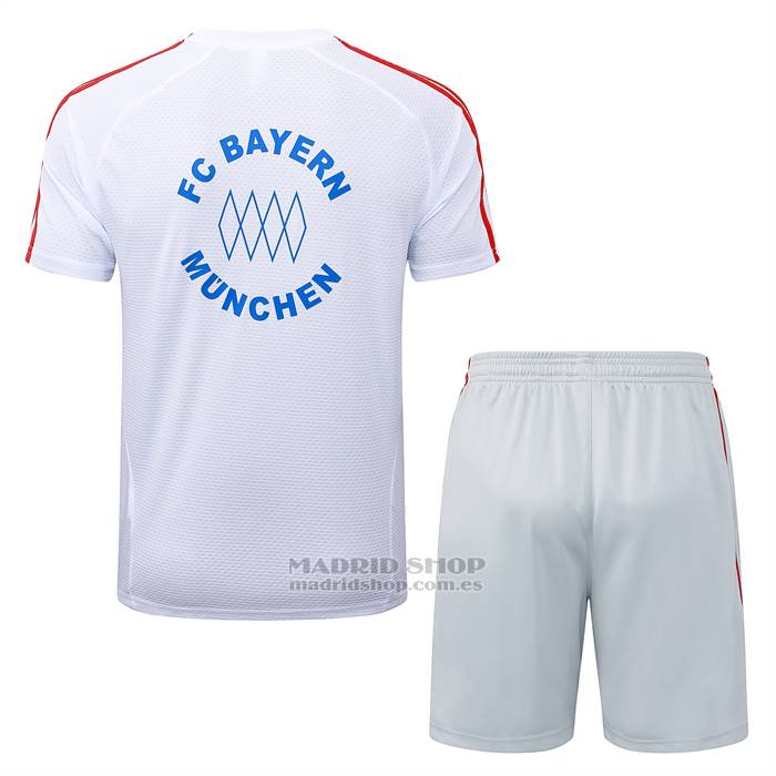 Chandal del Bayern Munich Manga Corta 2025-2026 Blanco - Pantalon Corto